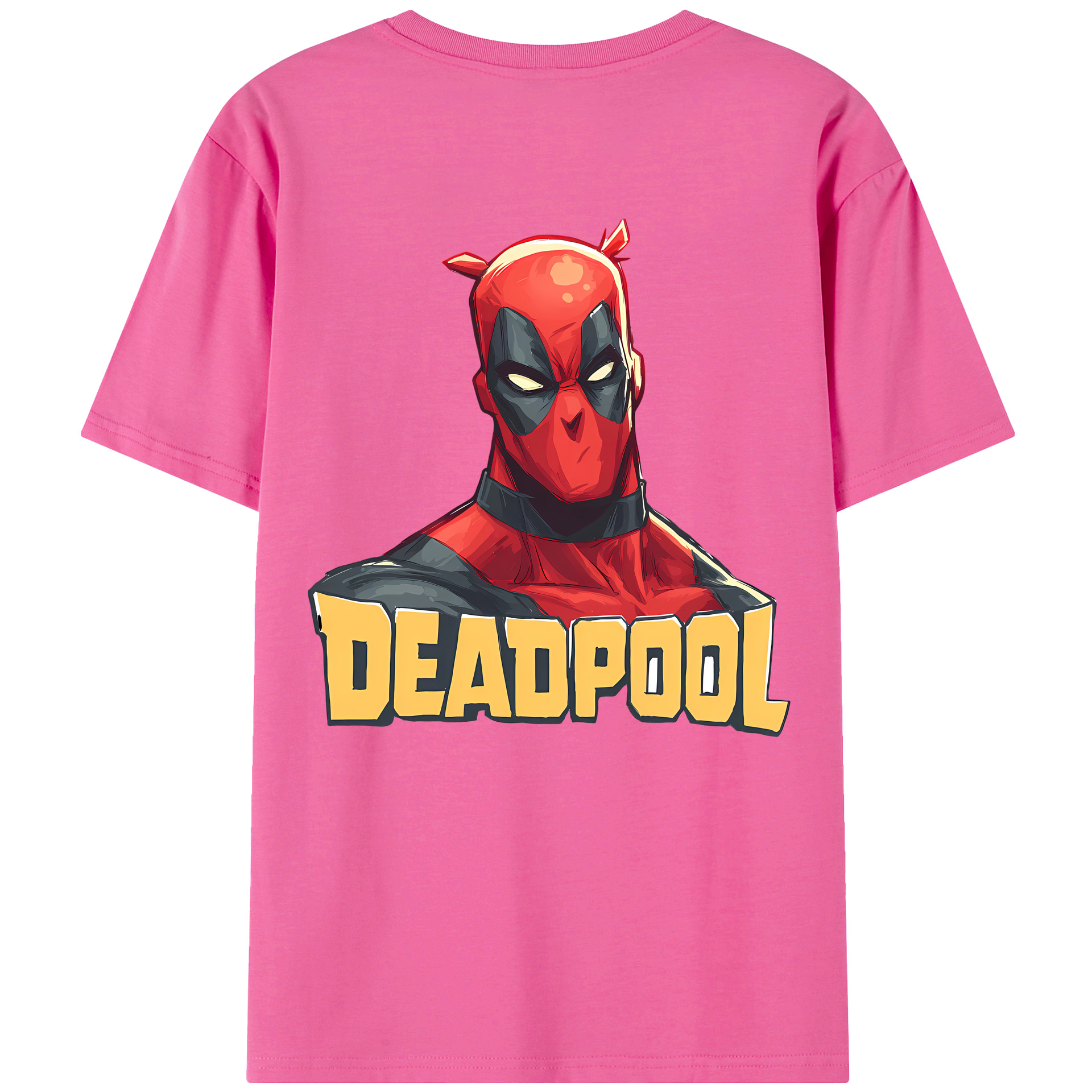 （画像用） Deadpool デッドプール レディース半袖Tシャツ(バックプリント)